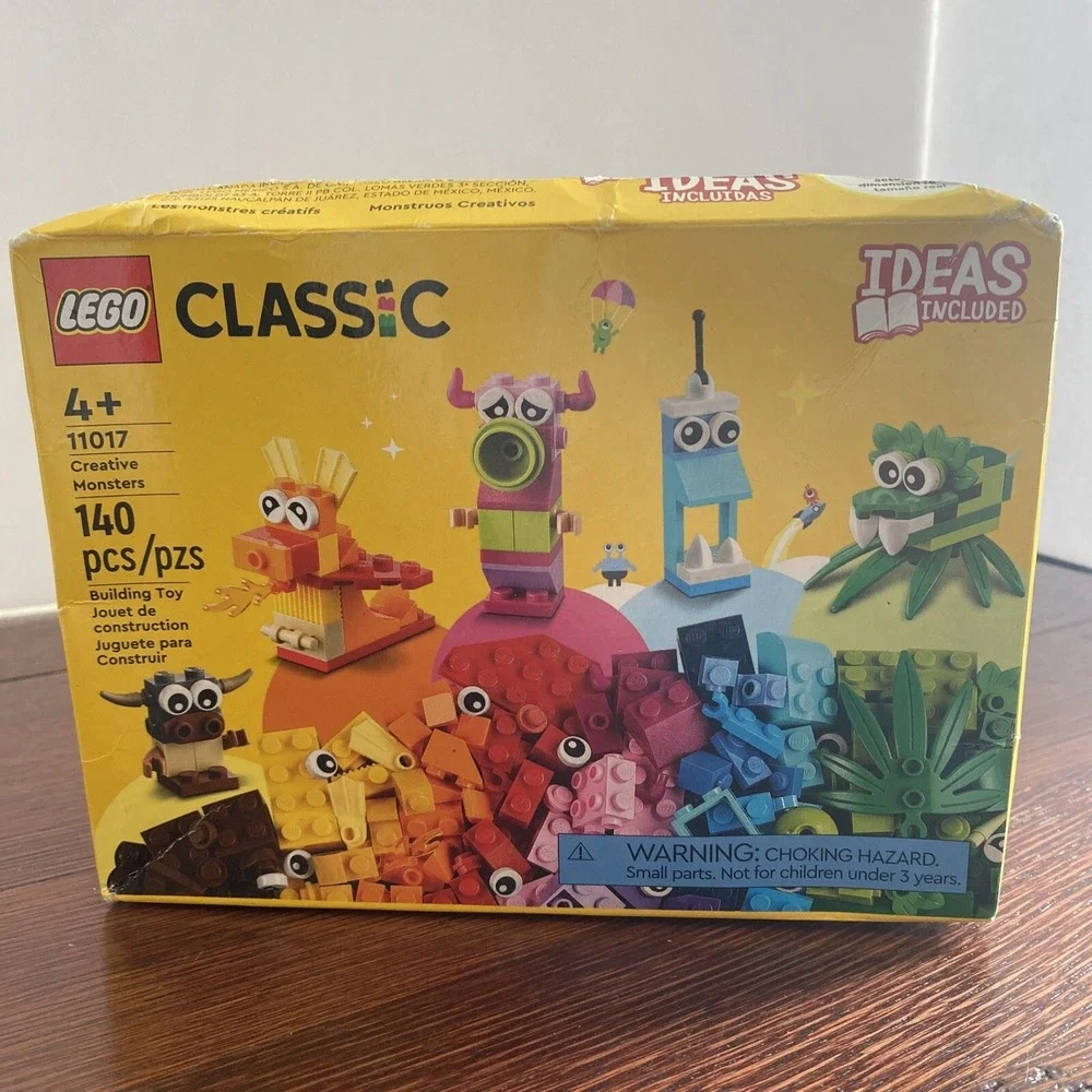 LEGO Classic Creative Monsters Set #11017 Ideas Included Creative Monsters 4+‎